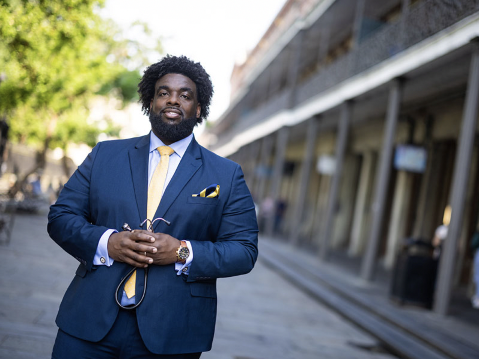 security guard to doctor