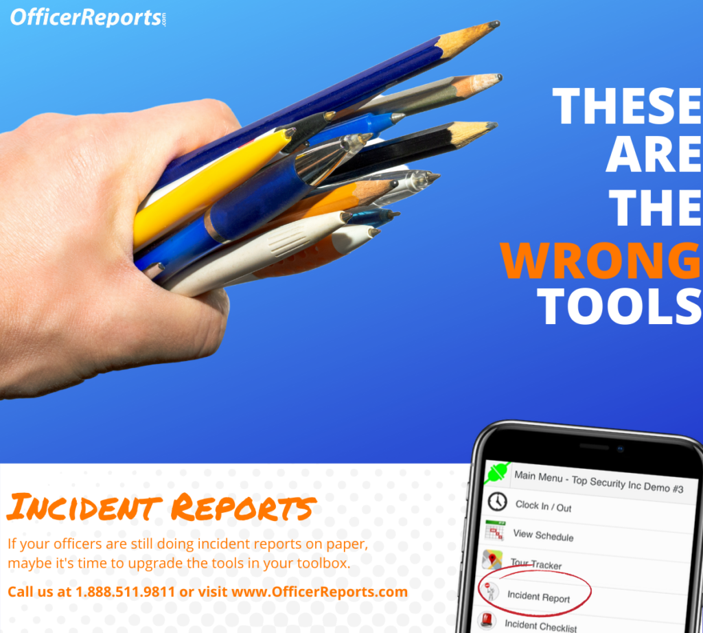 officerreports electronic guard reporting software