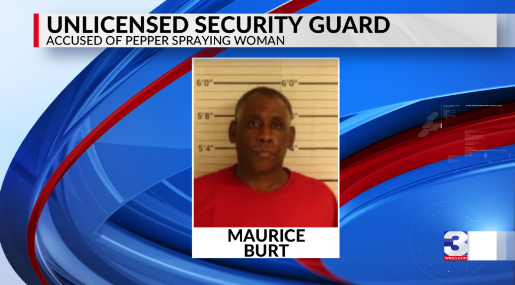 Unlicensed security guard charged with assault