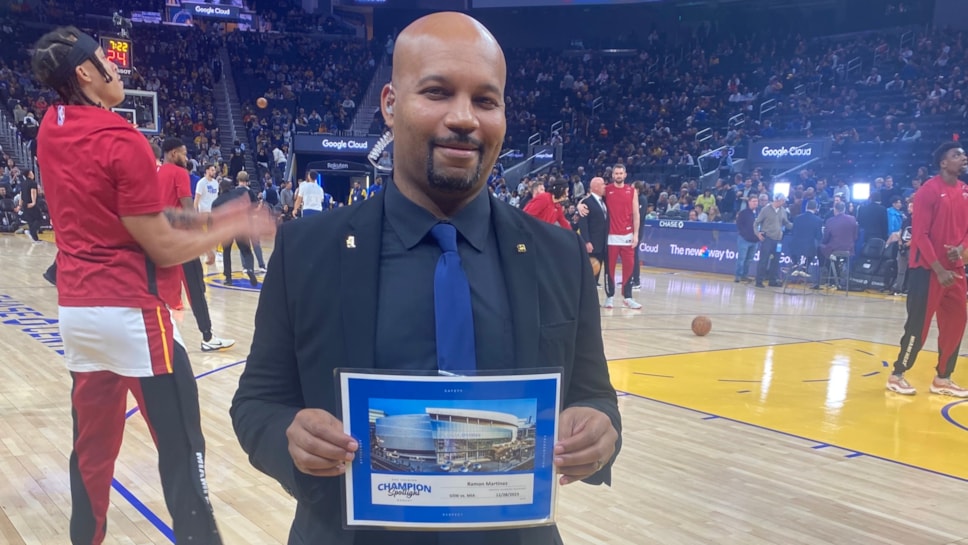 Allied Universal Event Services Professional Winner of Golden State Warriors’ Champion Spotlight Annual Starting 5