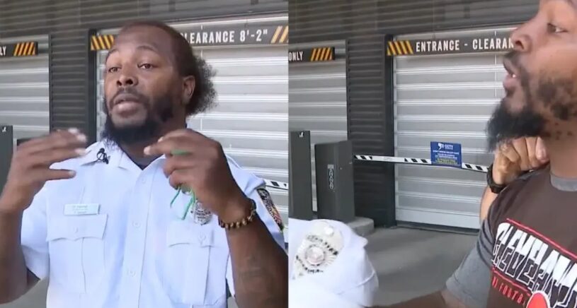 percy payne was interviewed by a local tv reporter