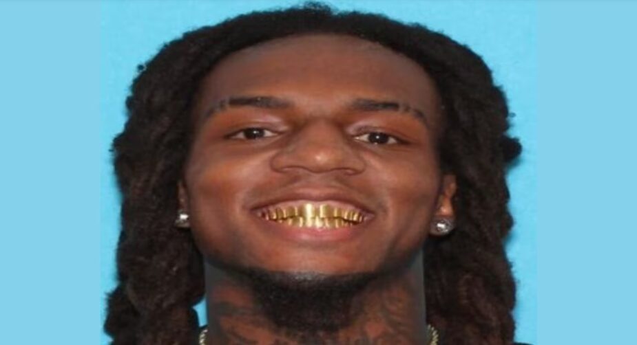 Ellis Townsend is wanted for one count of manslaughter. He is described as a 27-year-old Black male, approximately 6′1″ tall, weighing 170 pounds, with black hair, brown eyes and gold teeth.(Gulfport Police Department)